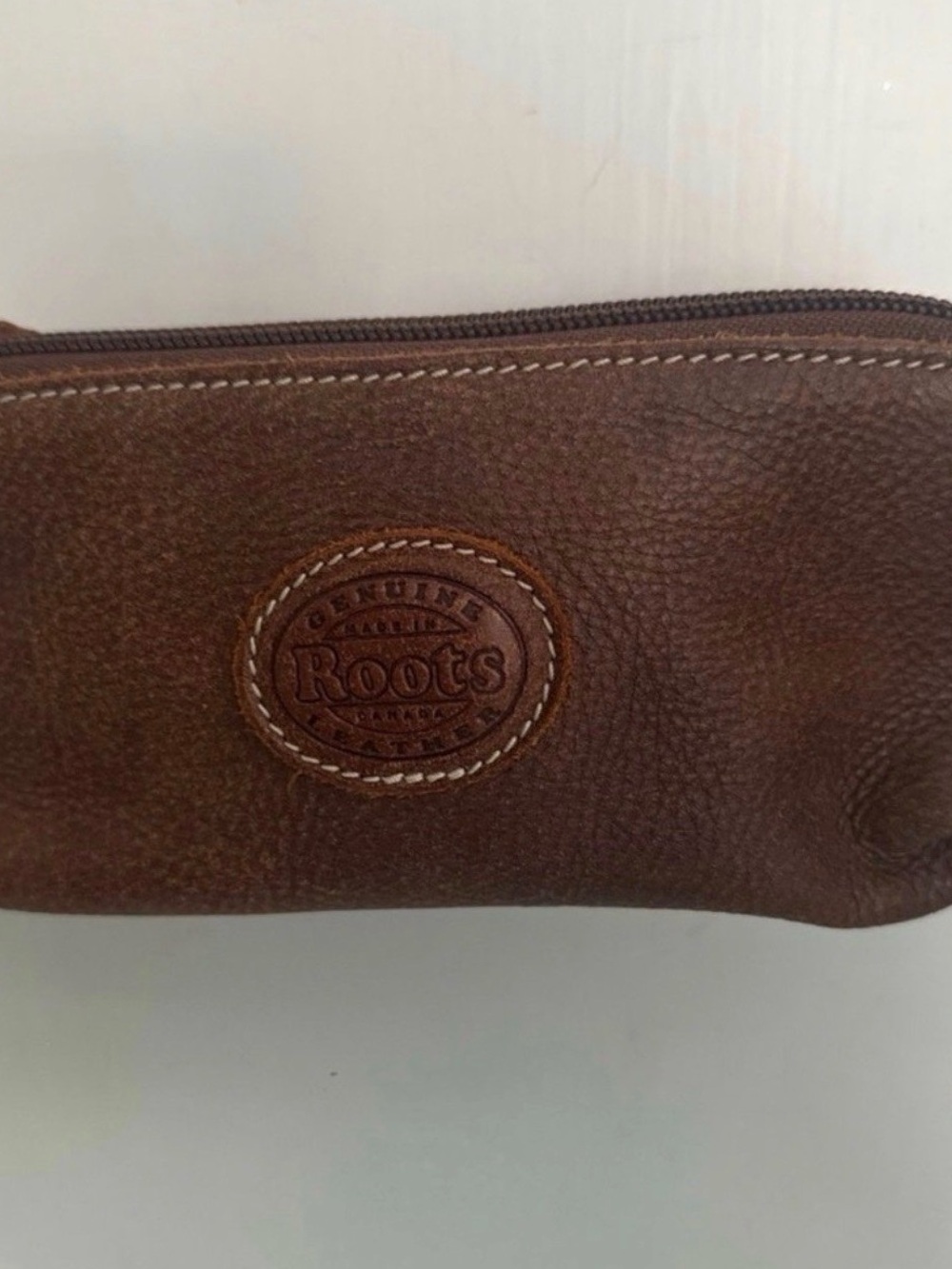 Roots Genuine Leather Pouch